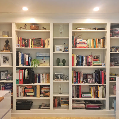 DIY Project: Built-in IKEA BILLY Bookcase