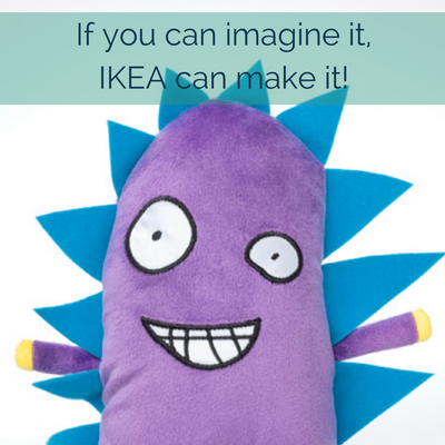 IKEA's soft toy drawing competition