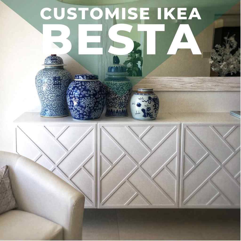 Furniture overlays to suit IKEA Besta