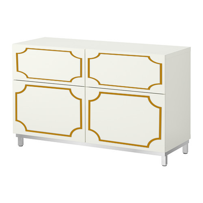 Styl-Panel #1124 to suit IKEA Besta 4D Combo A