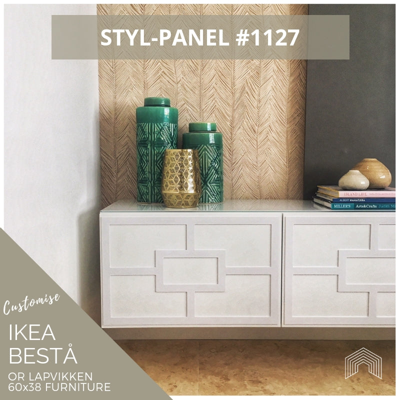 Styl-Panel #1127 to suit Ikea Besta 60x38 furniture - Lux Hax