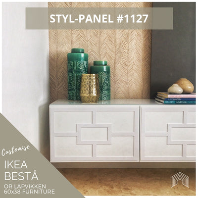 Styl-Panel #1127 to suit Ikea Besta 60x38 furniture - Lux Hax