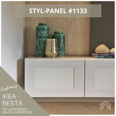Styl-Panel #1133 to suit IKEA Besta 60x38 furniture - Lux Hax