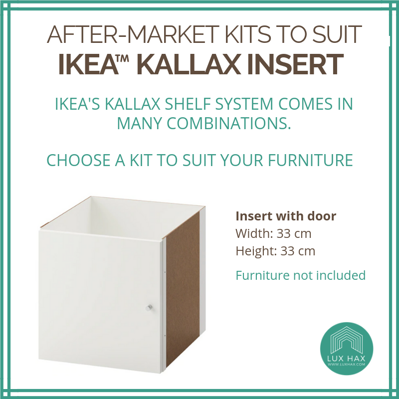 Styl-Panel Kit: #1118 to suit IKEA Kallax - Lux Hax