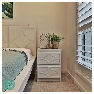 Styl-Panel Kit: #1130 to suit IKEA Malm 2-drawer bedside table - Lux Hax